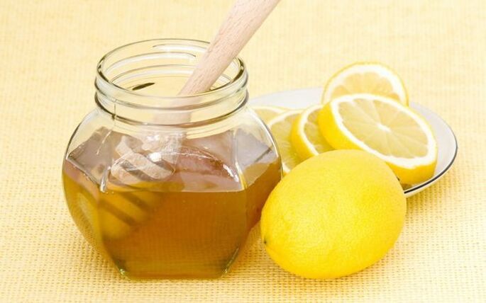 honey at lemon para sa isang nakapagpapasiglang mask